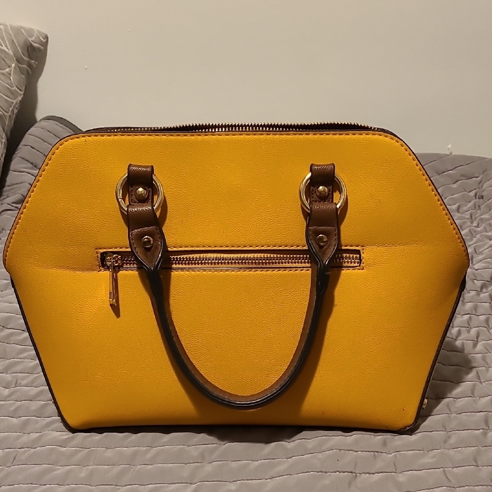 Vibrant Yellow Satchel Modern Stylish‎ Design Tassels - Picture 6 of 17